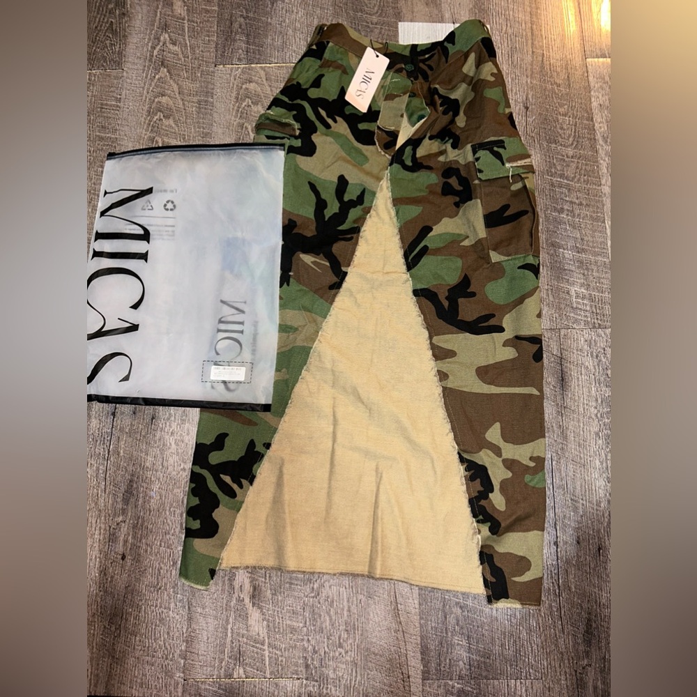 Brand:Micas Size:small Color:camo